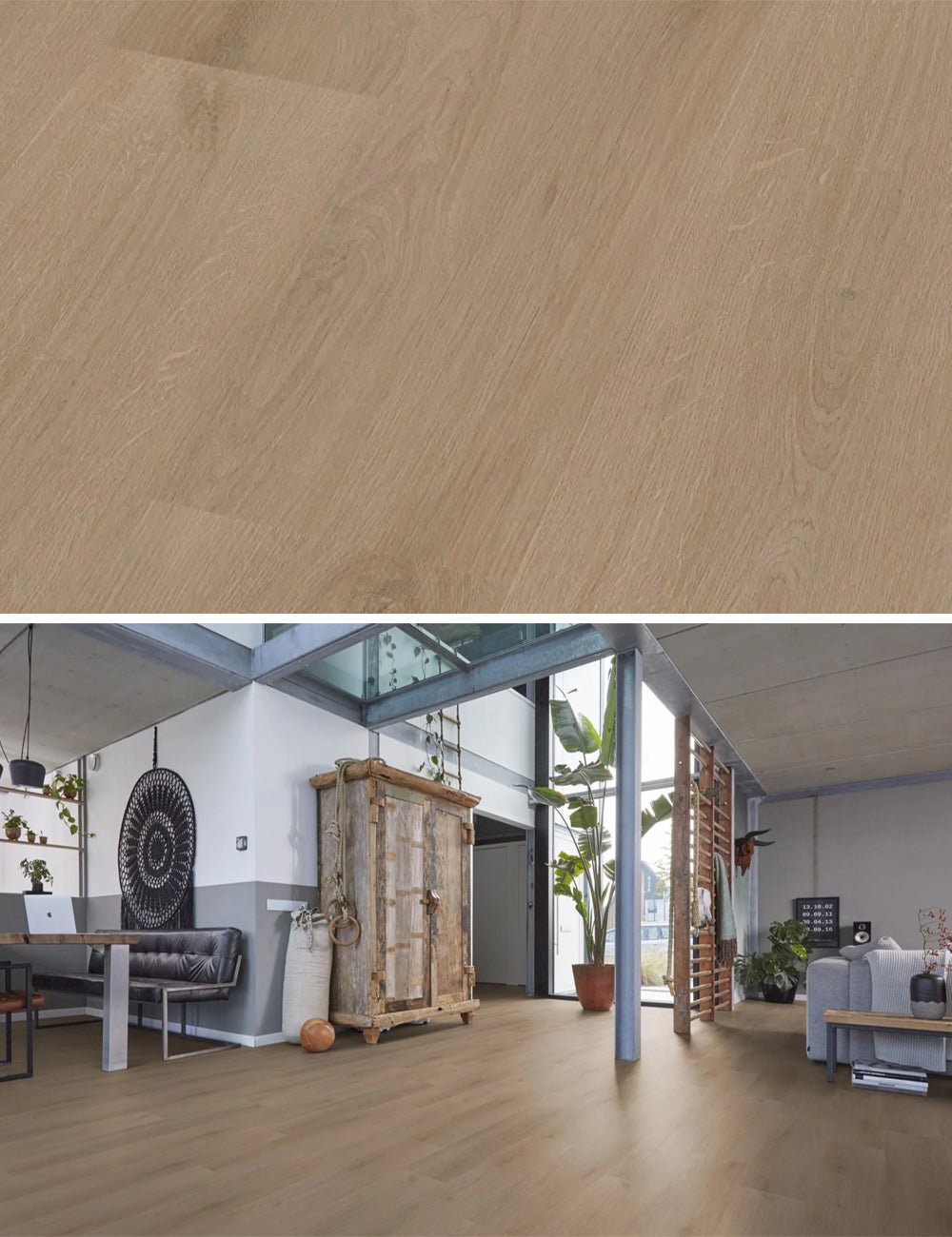 Floorlife Merton Dark Oak 7511 Dryback PVC Rechte Stroken - Solza.nl