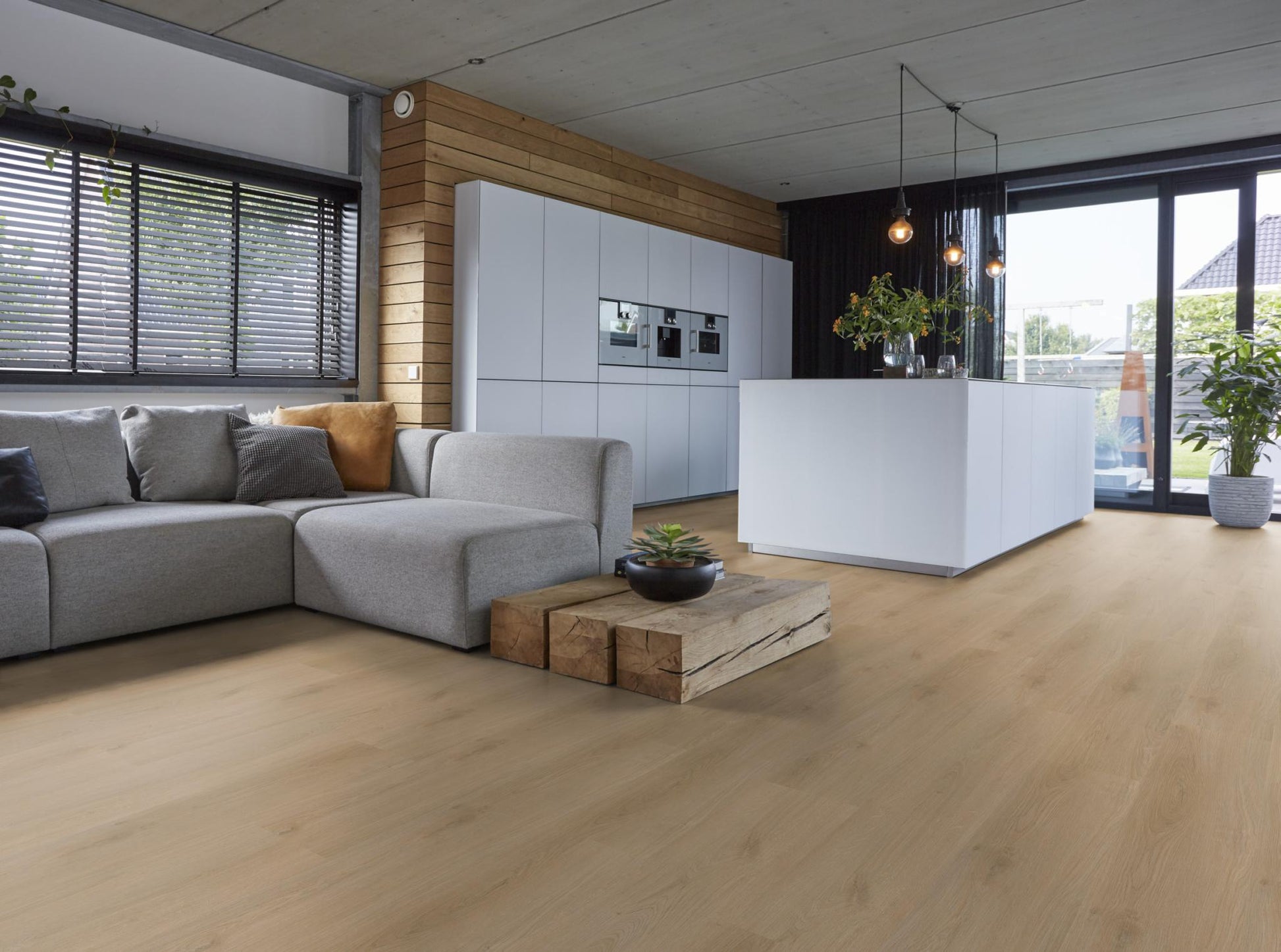 Floorlife Merton Natural Oak 7512 Dryback PVC Rechte Stroken - Solza.nl