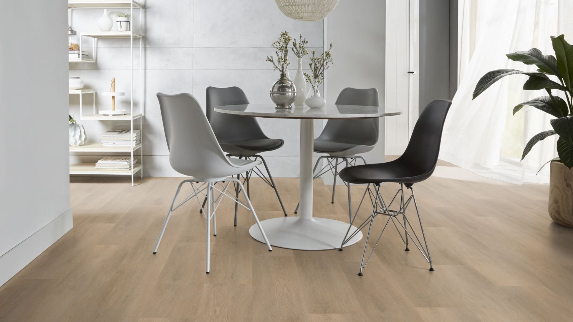 Floorlife Newham Beige 8311 Dryback PVC Rechte Stroken - Solza.nl