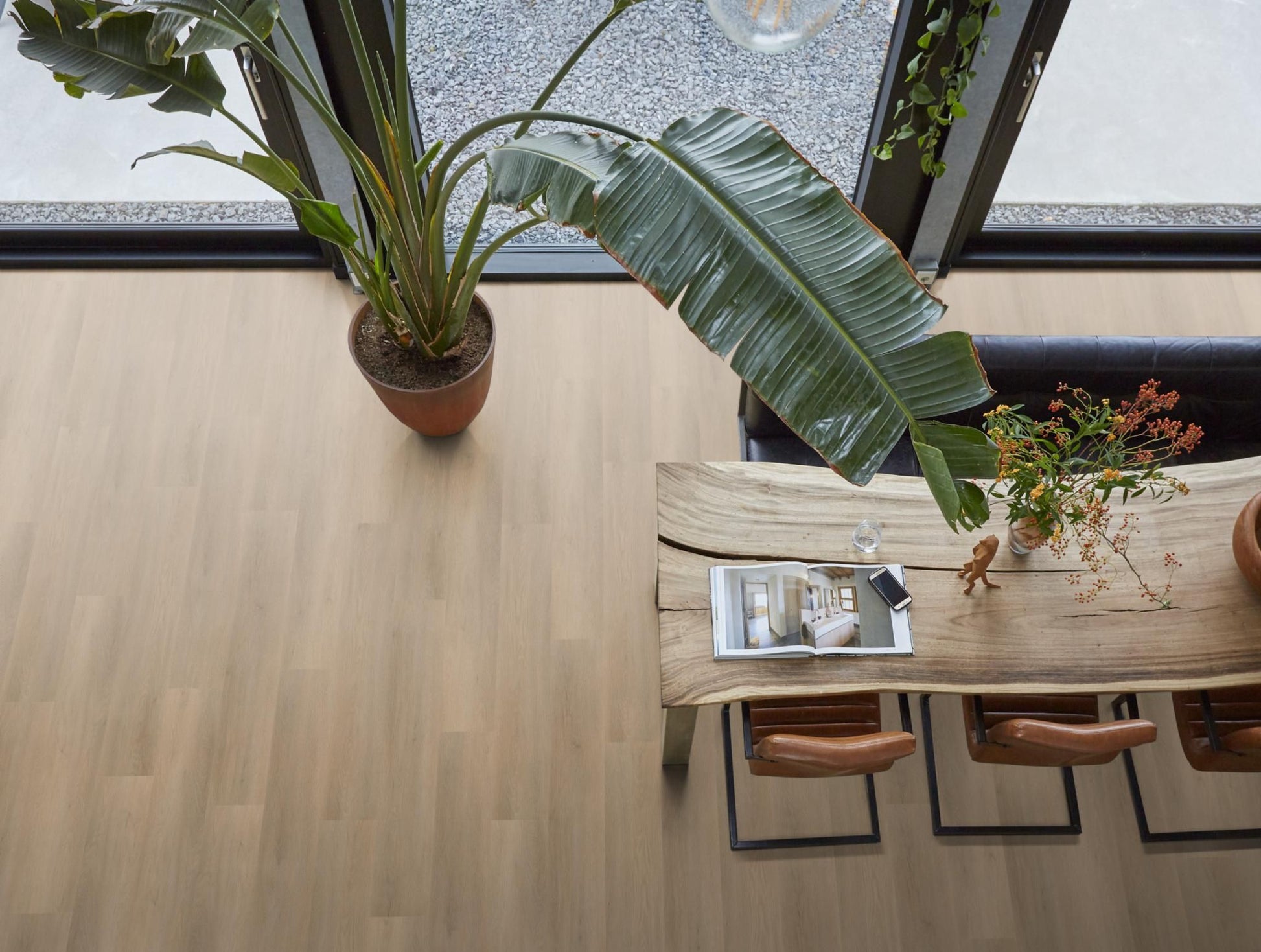 Floorlife Newham Beige 8311 Dryback PVC Rechte Stroken - Solza.nl