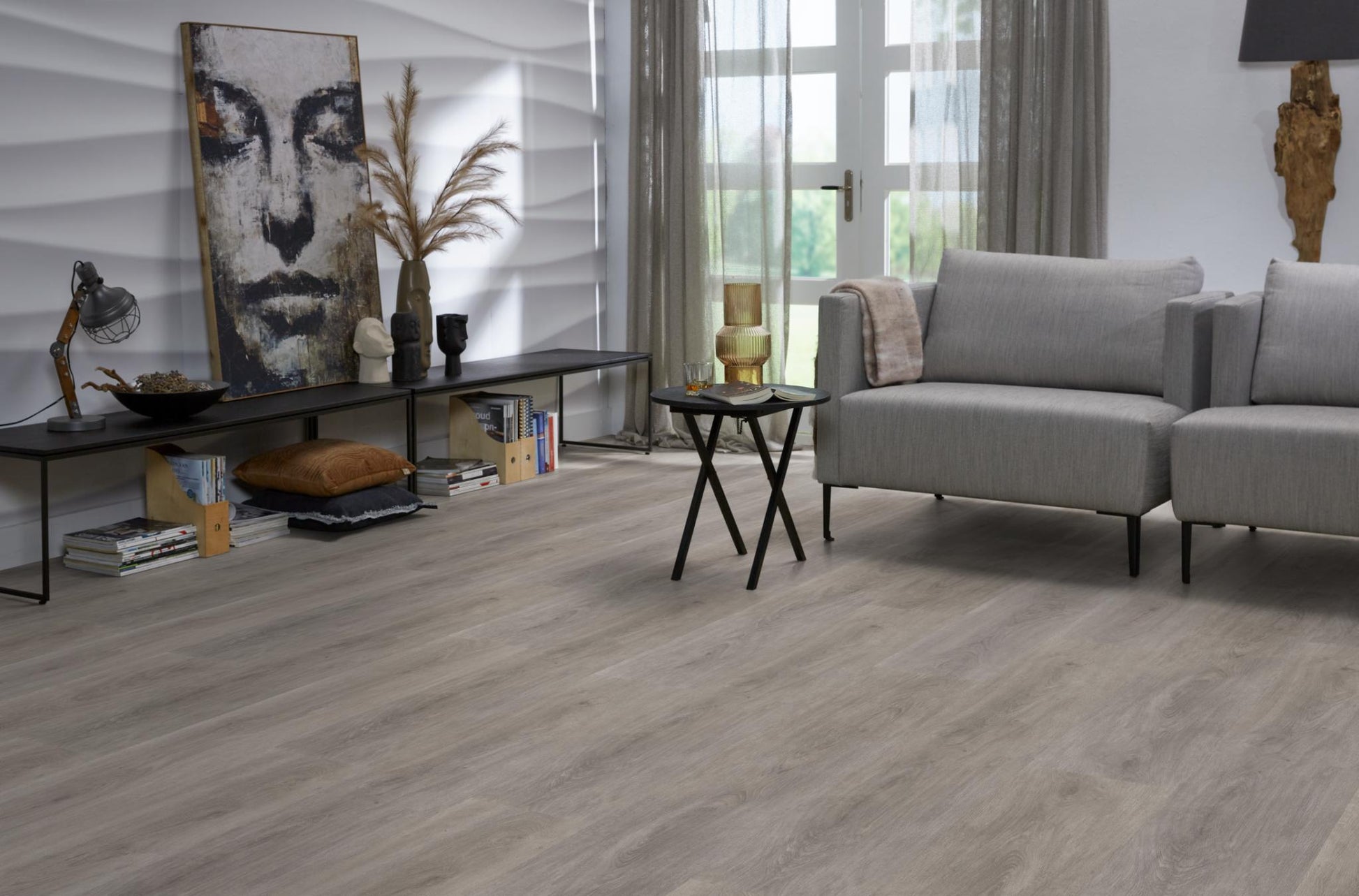 Floorlife Parramatta Grey Oak 1554 Dryback PVC Rechte Stroken - Solza.nl