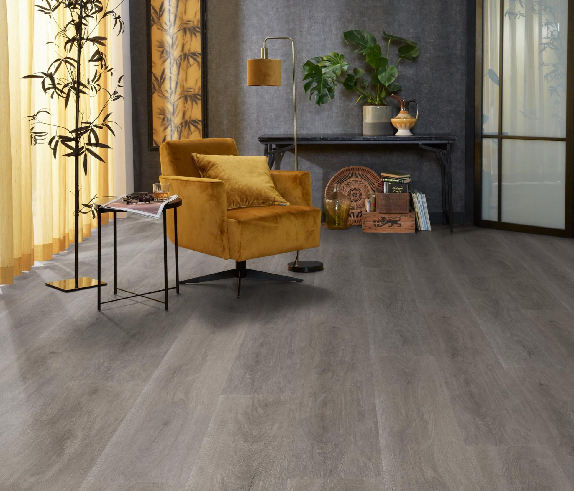 Floorlife Parramatta Grey Oak 1554 Dryback PVC Rechte Stroken - Solza.nl