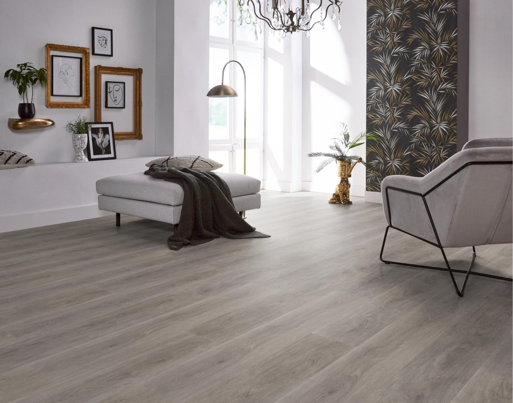 Floorlife Parramatta Grey Oak 1554 Dryback PVC Rechte Stroken - Solza.nl