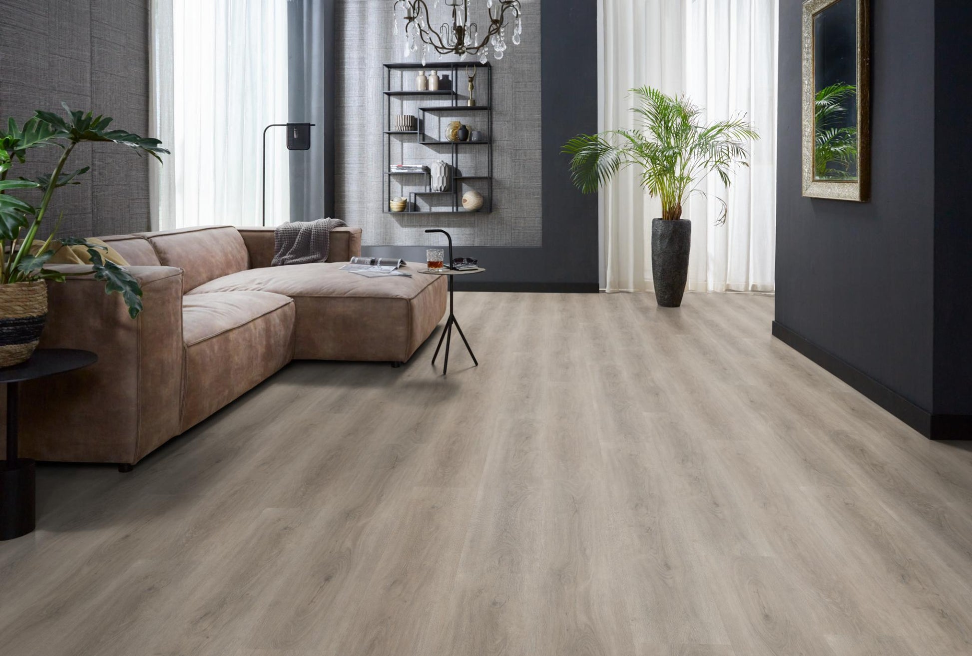 Floorlife Parramatta Light Grey 1533 Dryback PVC Rechte Stroken - Solza.nl