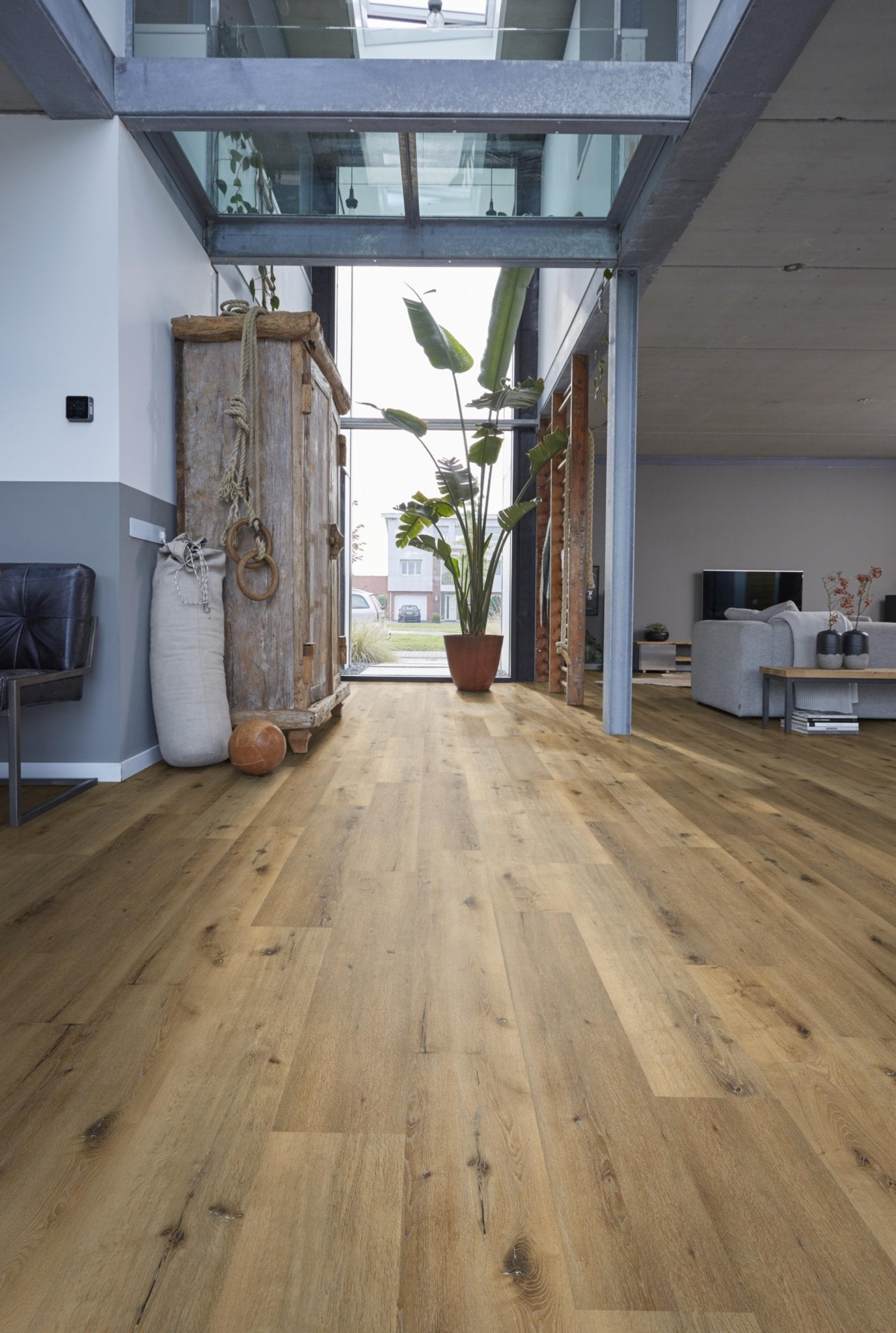 Floorlife Sydney Harbour Dark Oak 1904 Dryback PVC Rechte Stroken - Solza.nl