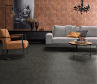 Floorlife The Rocks XL Anthracite 2119 Tegel Dryback PVC - Solza.nl