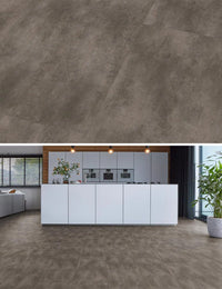 Floorlife The Rocks XL Mid Grey 2118 Tegel Dryback PVC - Solza.nl