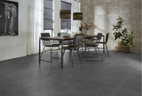 Floorlife Victoria Anthracite 5213 Tegel Dryback PVC - Zwarte PVC Vloertegel 61x61 cm - Solza.nl