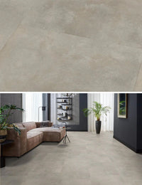 Floorlife Victoria Beige 5210 Tegel Dryback PVC - Vloertegel betonlook 61x61 cm - Solza.nl