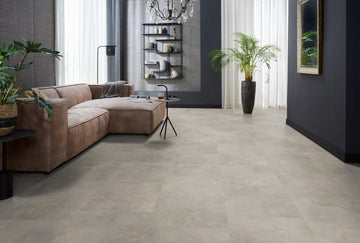 Floorlife Victoria Beige 5210 Tegel Dryback PVC - Vloertegel betonlook 61x61 cm