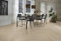 Floorlife Visgraat Click PVC YUP Fulham Herringbone Beige 2613 SRC - Solza.nl