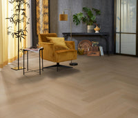 Floorlife Visgraat Click PVC YUP Fulham Herringbone Natural Oak 2610 SRC - Solza.nl