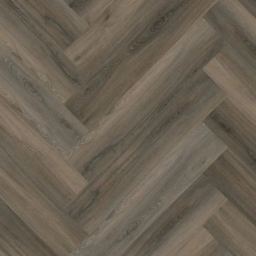 Floorlife Visgraat Click PVC YUP Herringbone Paddington Dark Grey 3506 - Solza.nl