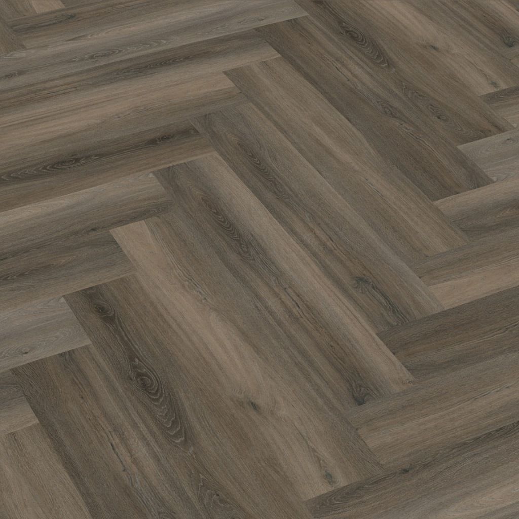 Floorlife Visgraat Click PVC YUP Herringbone Paddington Dark Grey 3506 SRC - Solza.nl