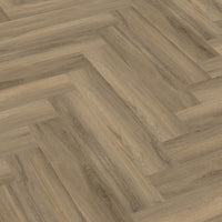 Floorlife Visgraat Click PVC YUP Herringbone Paddington Light Brown 3502 SRC - Solza.nl