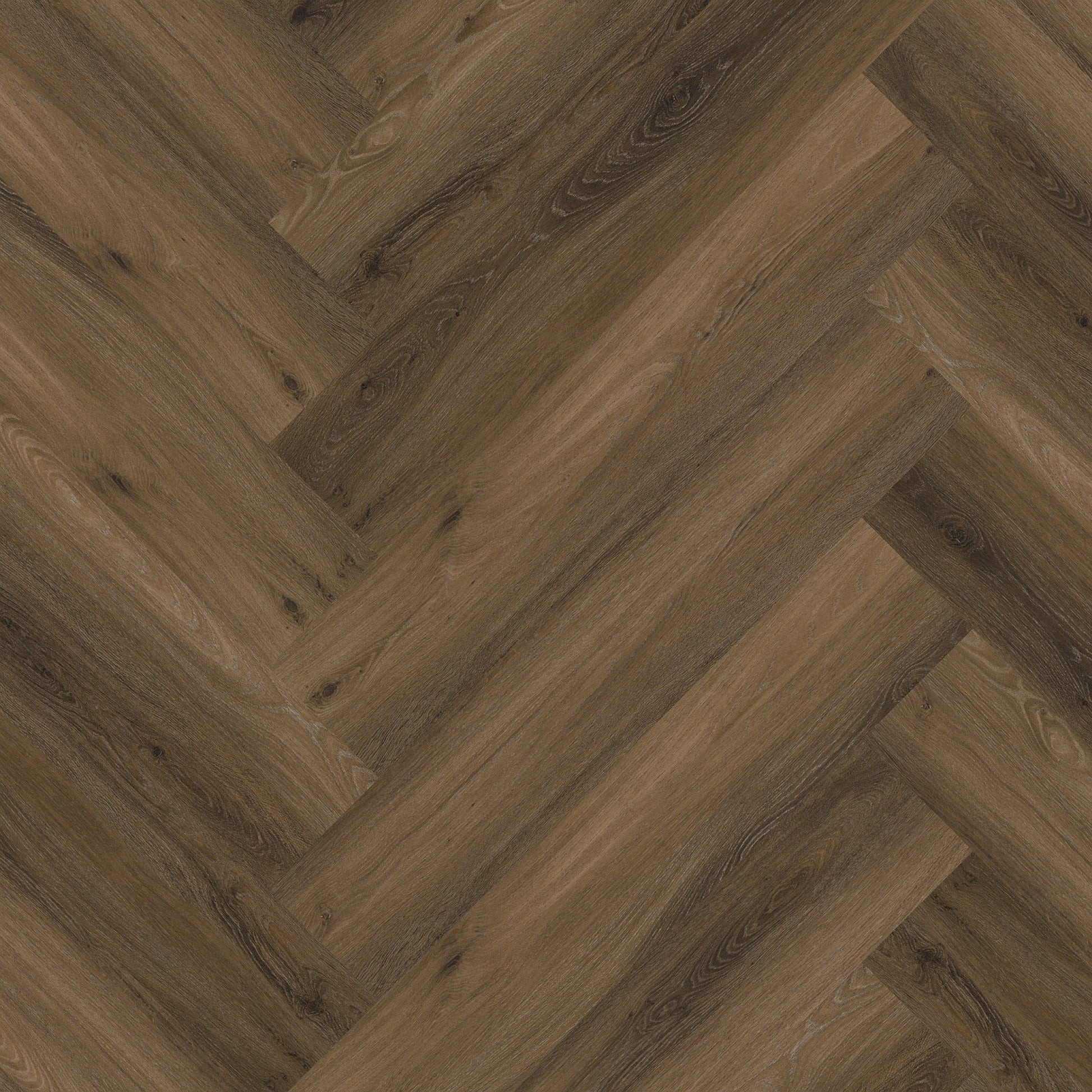 Floorlife Visgraat Click PVC YUP Herringbone Paddington Warm Brown 3501 SRC - Solza.nl