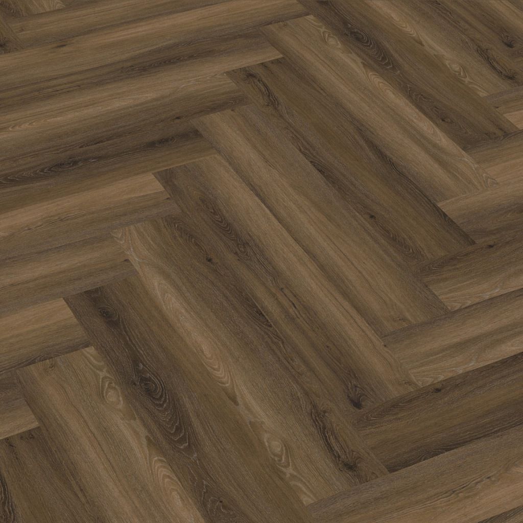 Floorlife Herringbone Click PVC YUP Herringbone Paddington Warm Brown 3501 SRC - Solza.fr