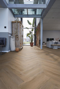 Floorlife Visgraat Click PVC YUP Leyton Herringbone Smoky 2821 SRC - Solza.nl