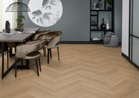 Floorlife Visgraat Click PVC YUP Leyton Herringbone Warm Oak 2825 SRC - Solza.nl