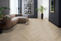 Floorlife Visgraat Click PVC YUP Merton Herringbone Beige 7610 - Solza.nl