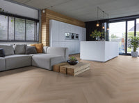 Floorlife Visgraat Click PVC YUP Merton Herringbone Dark Oak 7611 - Solza.nl