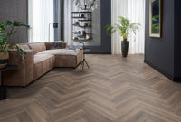 Floorlife Visgraat Laminaat Houtlook Bayside Eiken warm bruin 4860 - Solza.nl