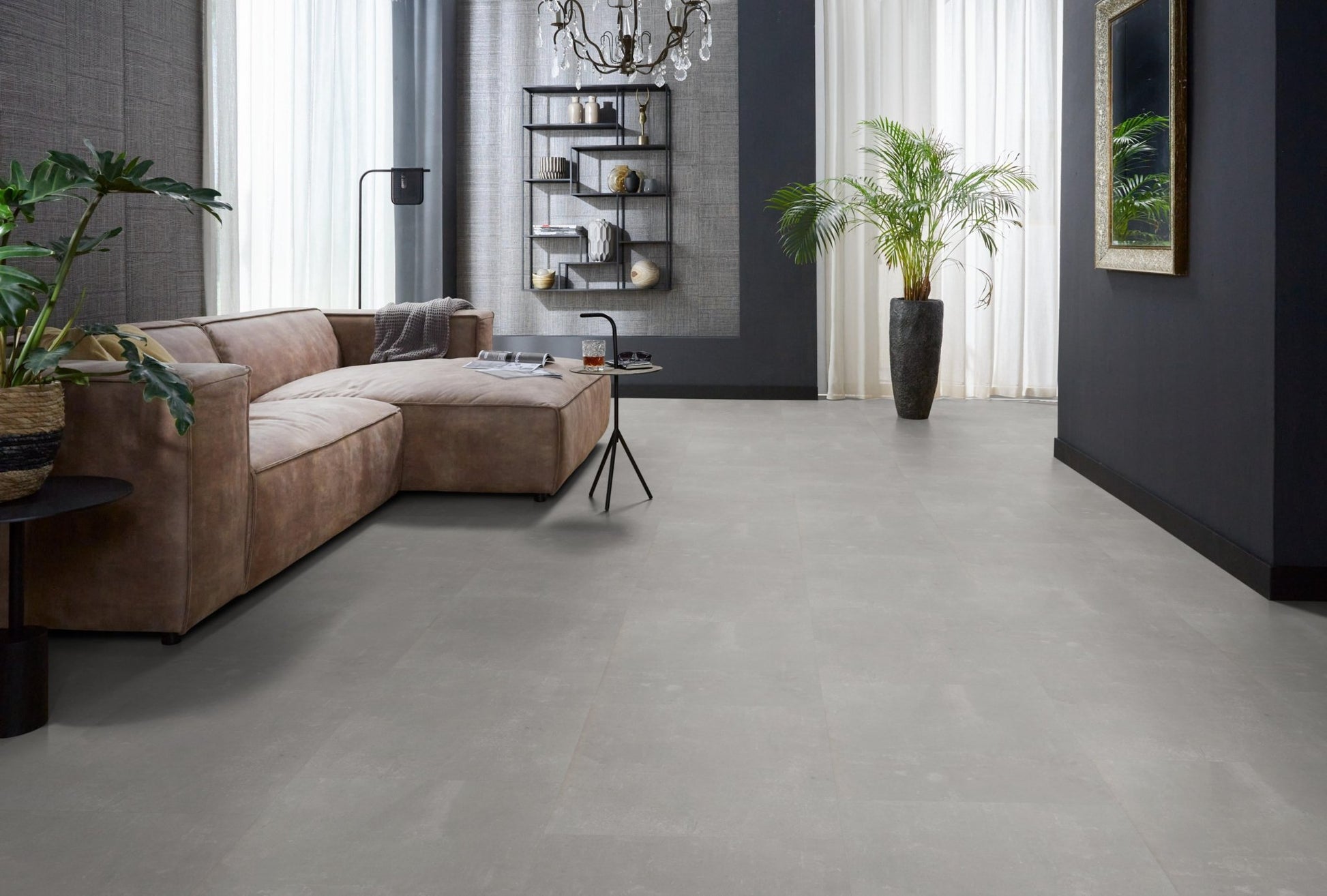 Floorlife Westminster Light Grey 5202 Tegel Dryback PVC - Solza.nl