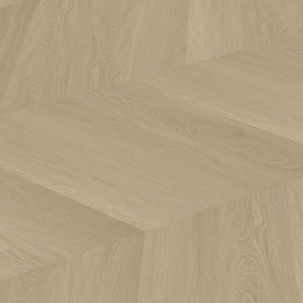 Floorlife Yup Fulham Chevron Natural Oak 1610 Dryback PVC - Hongaarse Punt - Solza.nl