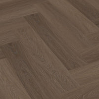 Floorlife Yup Fulham Herringbone Brown 1615 Dryback PVC - Solza.fr