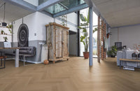 Floorlife Yup Fulham Herringbone Dark Oak Dryback PVC - Solza.nl