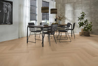 Floorlife Yup Fulham Herringbone Dark Oak Dryback PVC - Solza.fr