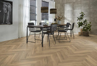 Floorlife Yup Herringbone Paddington Natural Dryback PVC - Solza.nl