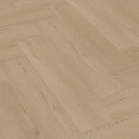 Floorlife Yup Leyton Herringbone Beige Dryback PVC - Solza.nl