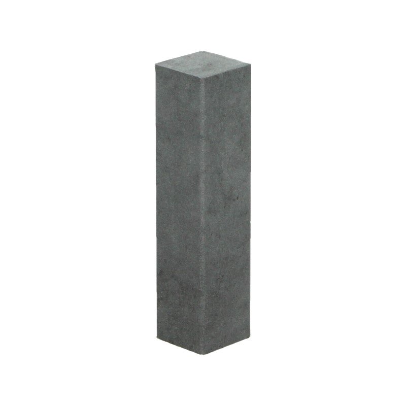 Pièce d'angle/fin de ligne Feuille béton gris par 4 pièces 27693 - Solza.nl