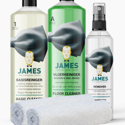 James Complete Onderhoudsset voor harde vloeren - Solza.nl