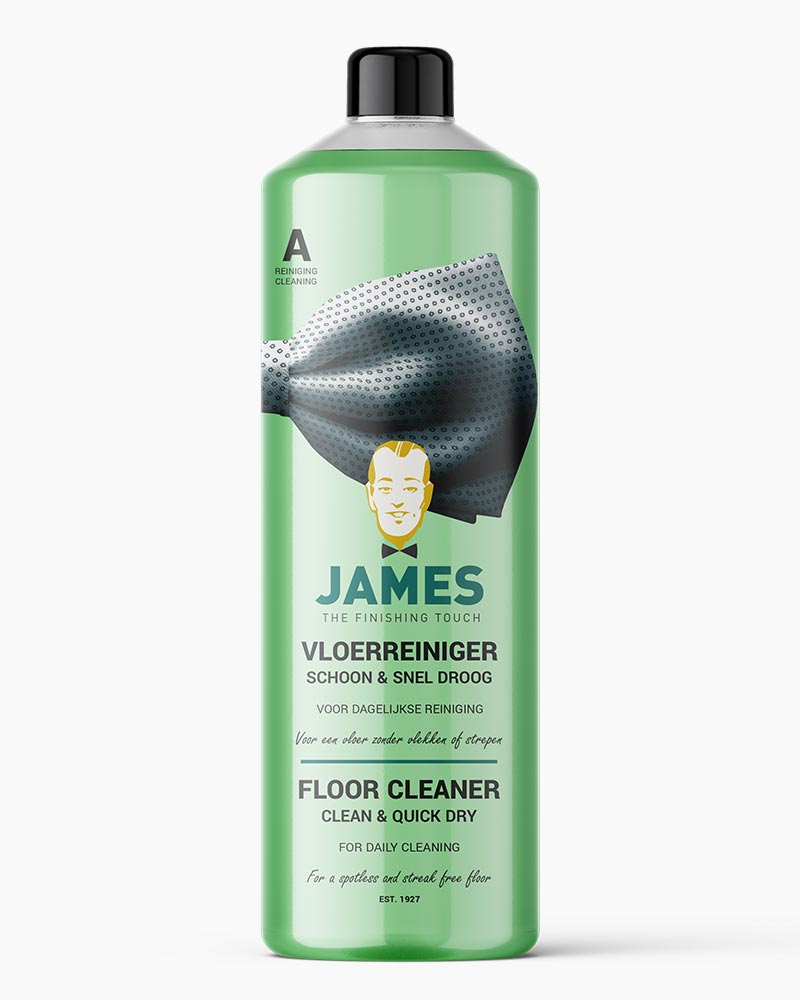 James Floor Cleaner Clean &amp; Quick Dry (Flacon A) - Solza.fr