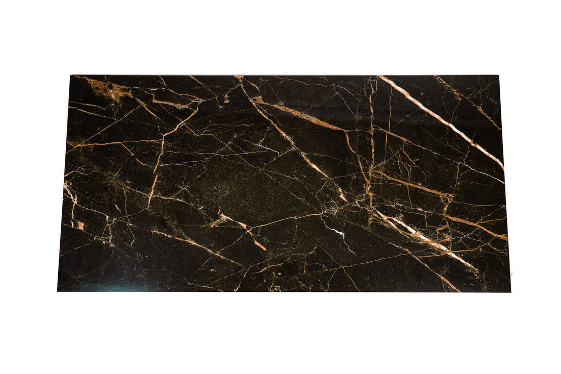 Carrelage aspect marbre Modena marmi 60x120 noir - Solza.nl
