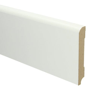 MDF Koloniale plint 120x18 wit voorgelakt RAL 9010