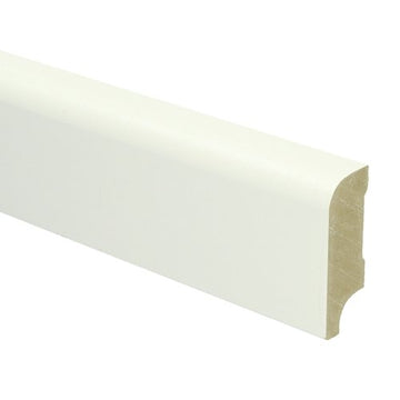 MDF Koloniale plint 58x22 wit voorgelakt RAL 9010