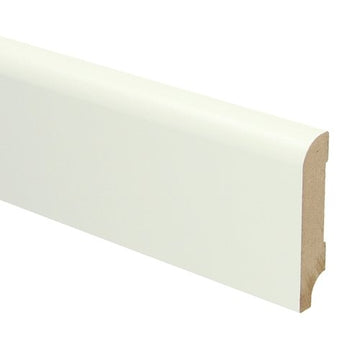 MDF Koloniale plint 70x15 wit voorgelakt RAL 9010