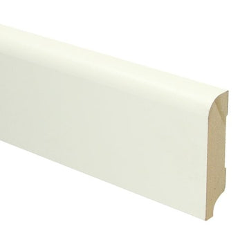 MDF Koloniale plint 76x18 wit voorgelakt RAL 9010