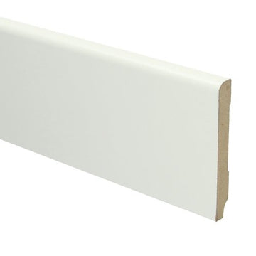 MDF Koloniale plint 90x12 wit voorgelakt RAL 9010
