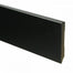 Plinthe haute moderne en MDF noire 90x12mm prépeinte RAL 9005 - Solza