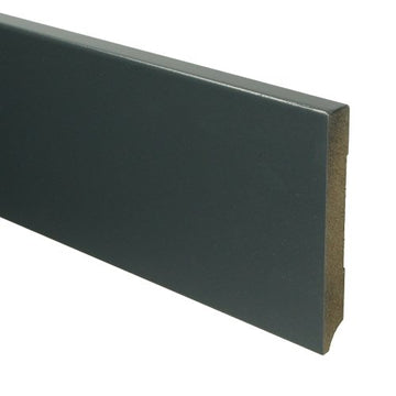 MDF Moderne plint 120x15 voorgelakt RAL 7016
