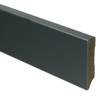 MDF Moderne plint 70x15 voorgelakt RAL 7016