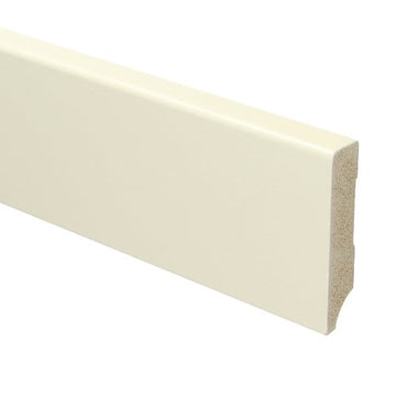 MDF Moderne plint 70x15 voorgelakt RAL 9001