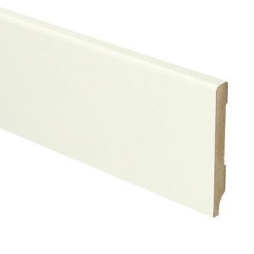 MDF Moderne plint 70x9 wit voorgelakt RAL 9010