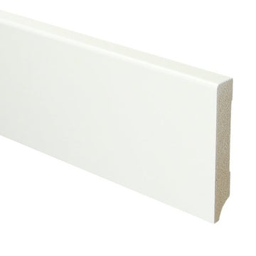 MDF Moderne plint 90x15 voorgelakt RAL 9016