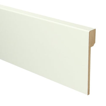 MDF Renovatieplint modern 120x18 voorgel. RAL 9010