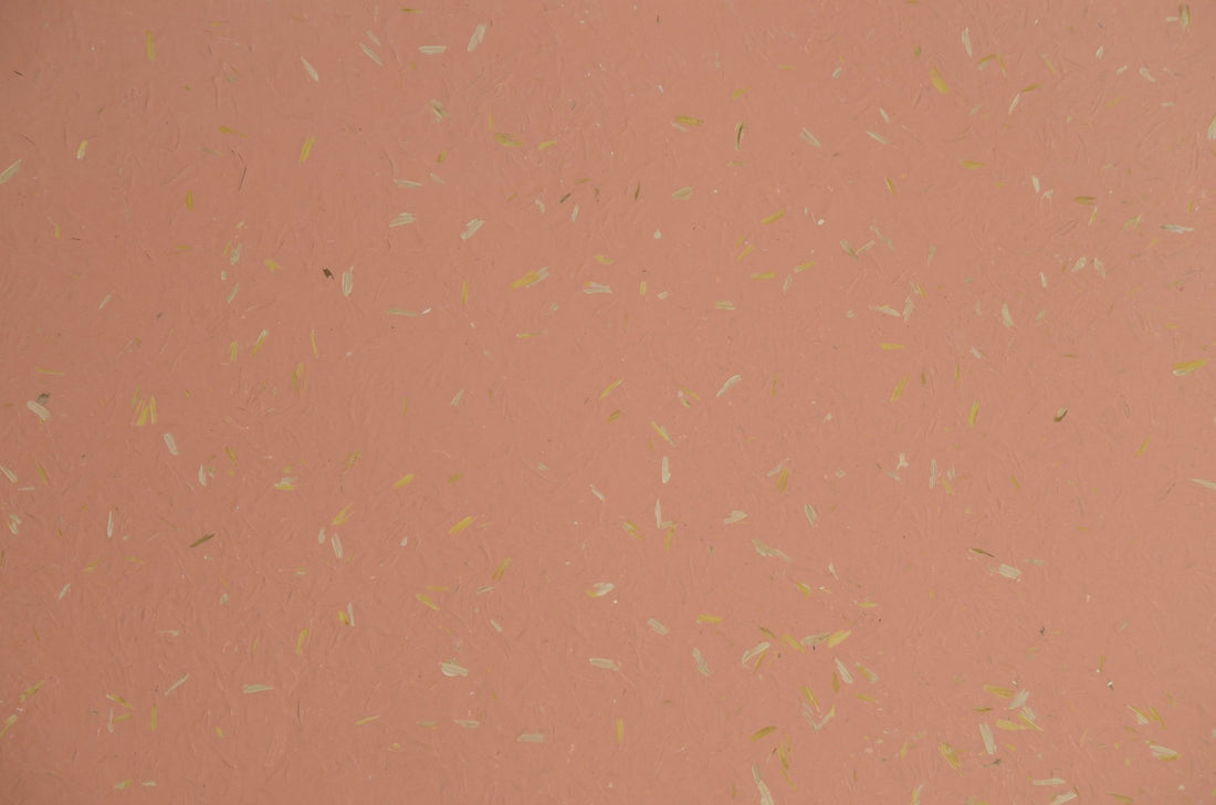 Panneau Nature Rice Pink Dark 110x120cm - Solza.nl